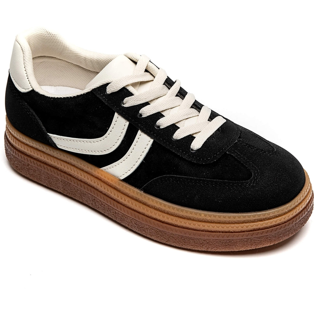 Agnes sneakers til kvinder – Sort elegance og komfort!