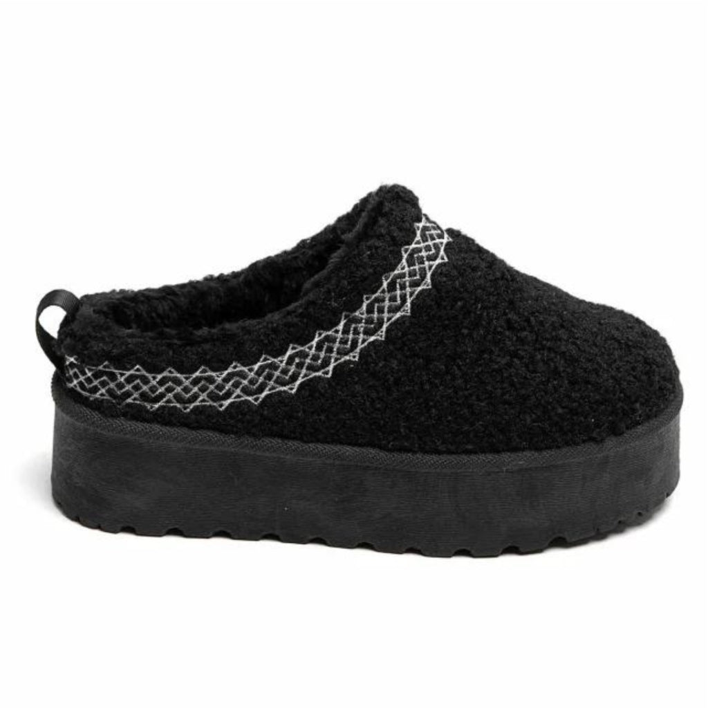 Aimee dame bamsestøvler 8909 – Black til super priser!