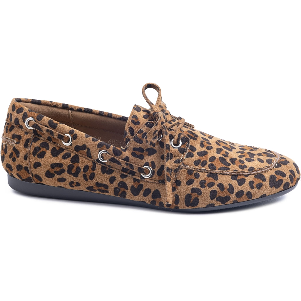 Carmen loafers 68315 – Elegante leopardprint sko til kvinder