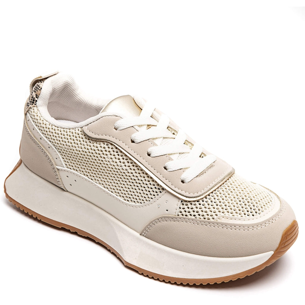 Dagmar Sneakers 8960 – Beige til Hverdag og Fest