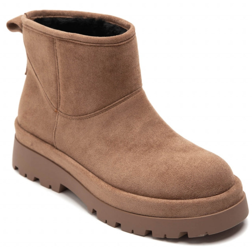 Filla dame bamsestøvle 9582 – Camel til super tilbud!