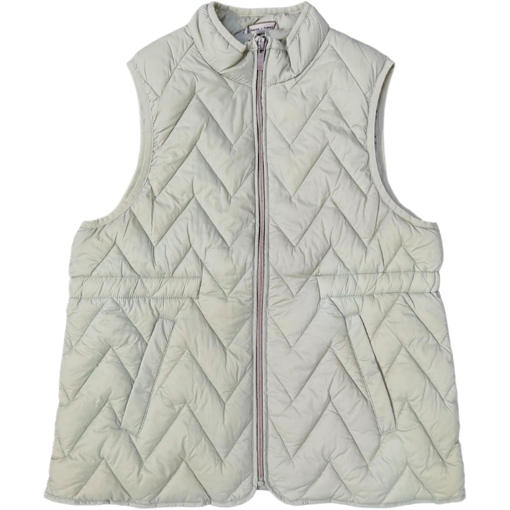 Fransa Damevest FRBAPADDING 3 – Desert Sage Tilbud!