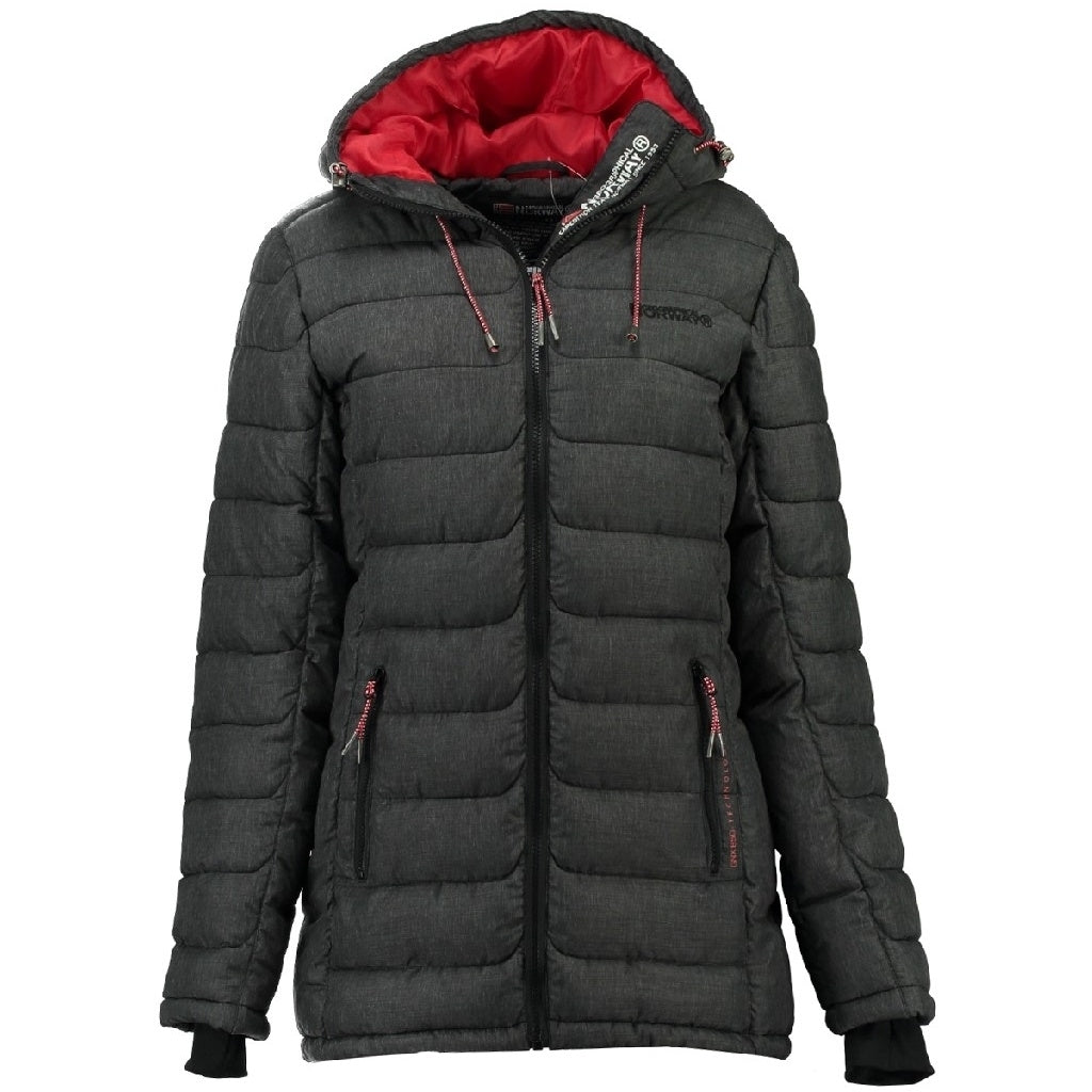 Geographical Norway Børne Vinterjakke – Grå Antracittilbud!