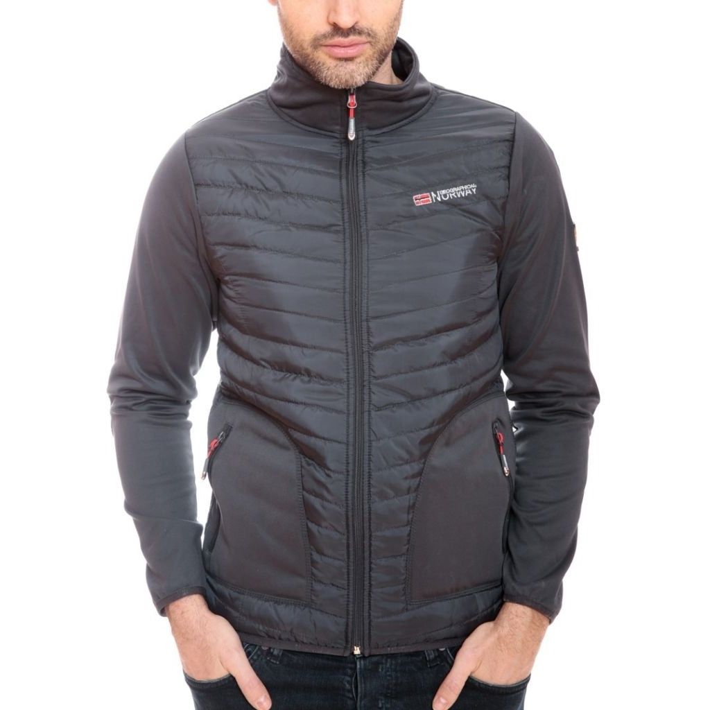 Geographical Norway Herre Softshell Jakke – Mørk Grå Tilbud