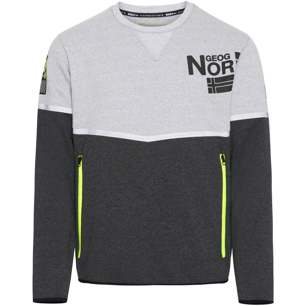 Fanas Sweatshirt fra Geographical Norway - Stilfuld og Komfortabel!