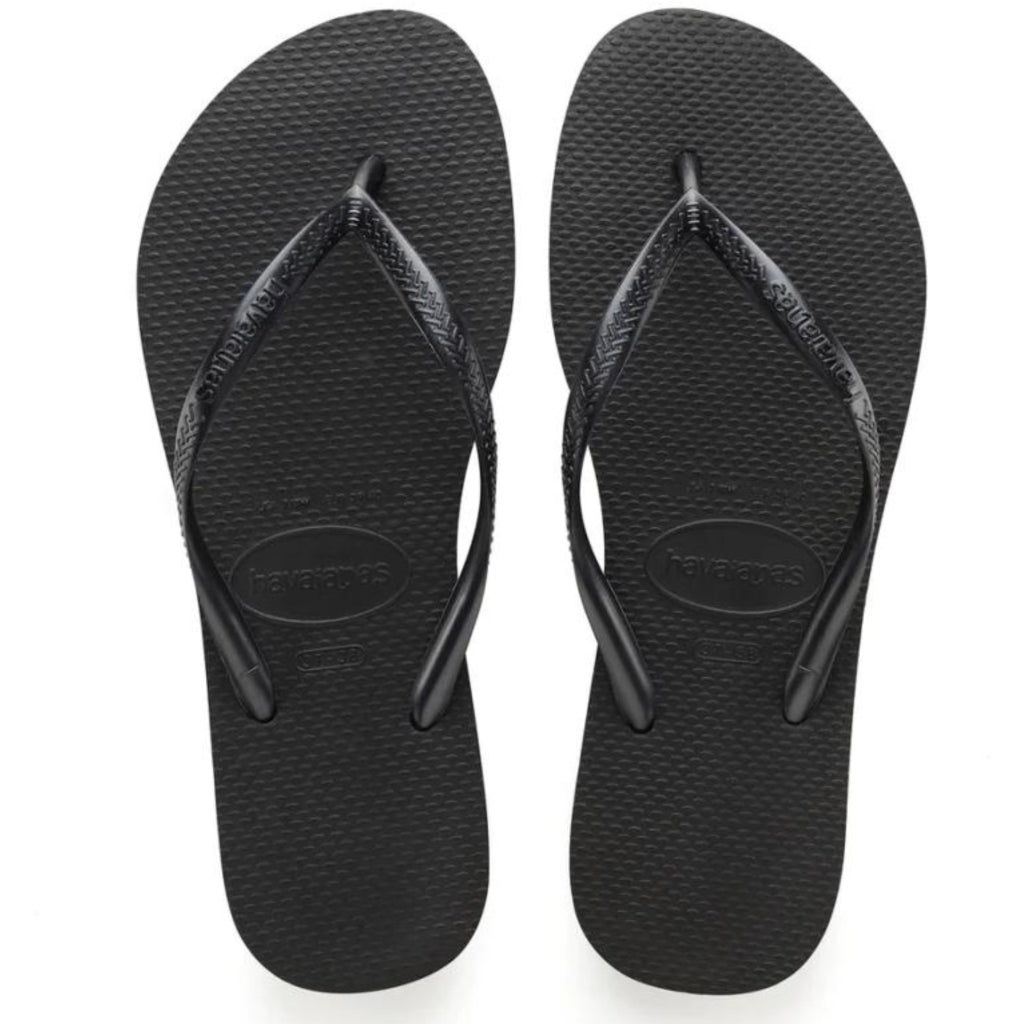 Havaianas Slim Flip-Flops – Elegant Sort til Sommerfest!