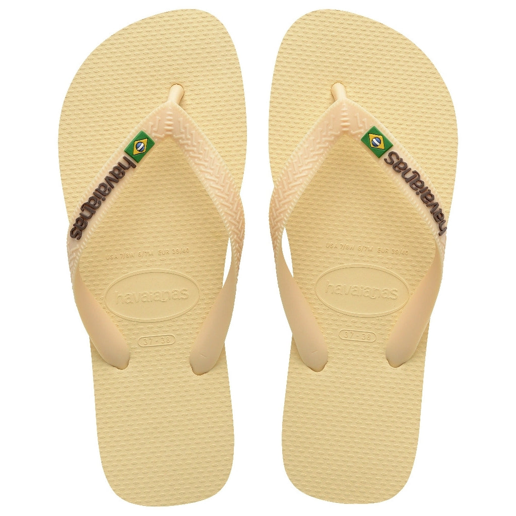 Havaianas Flip-Flops Unisex Brazil Logo – Buttercream Udsalg!