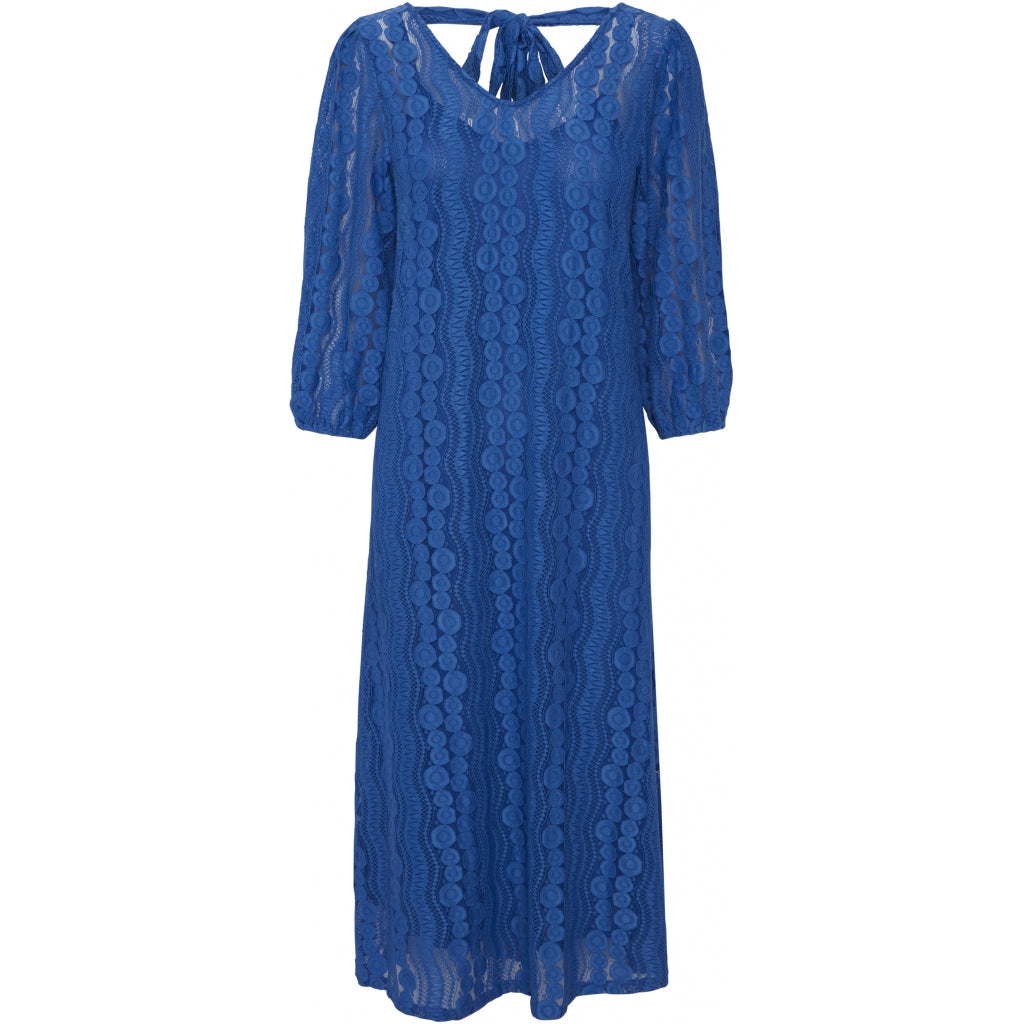 Elegant ICHI IXBODILA kjole i fransk blå – Must-have!