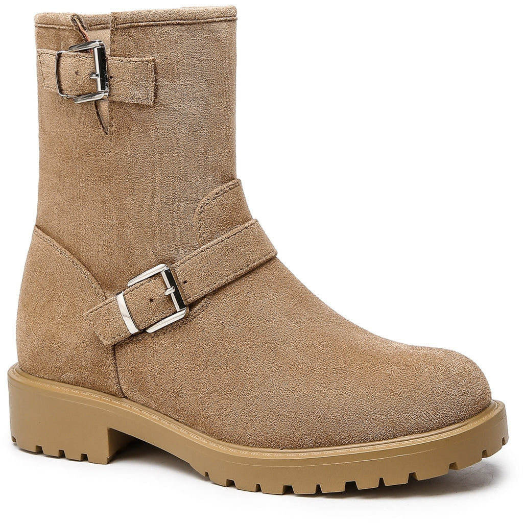 Carrie Bikerstøvler 9170 – Camel til kvinder - Trendy valg!