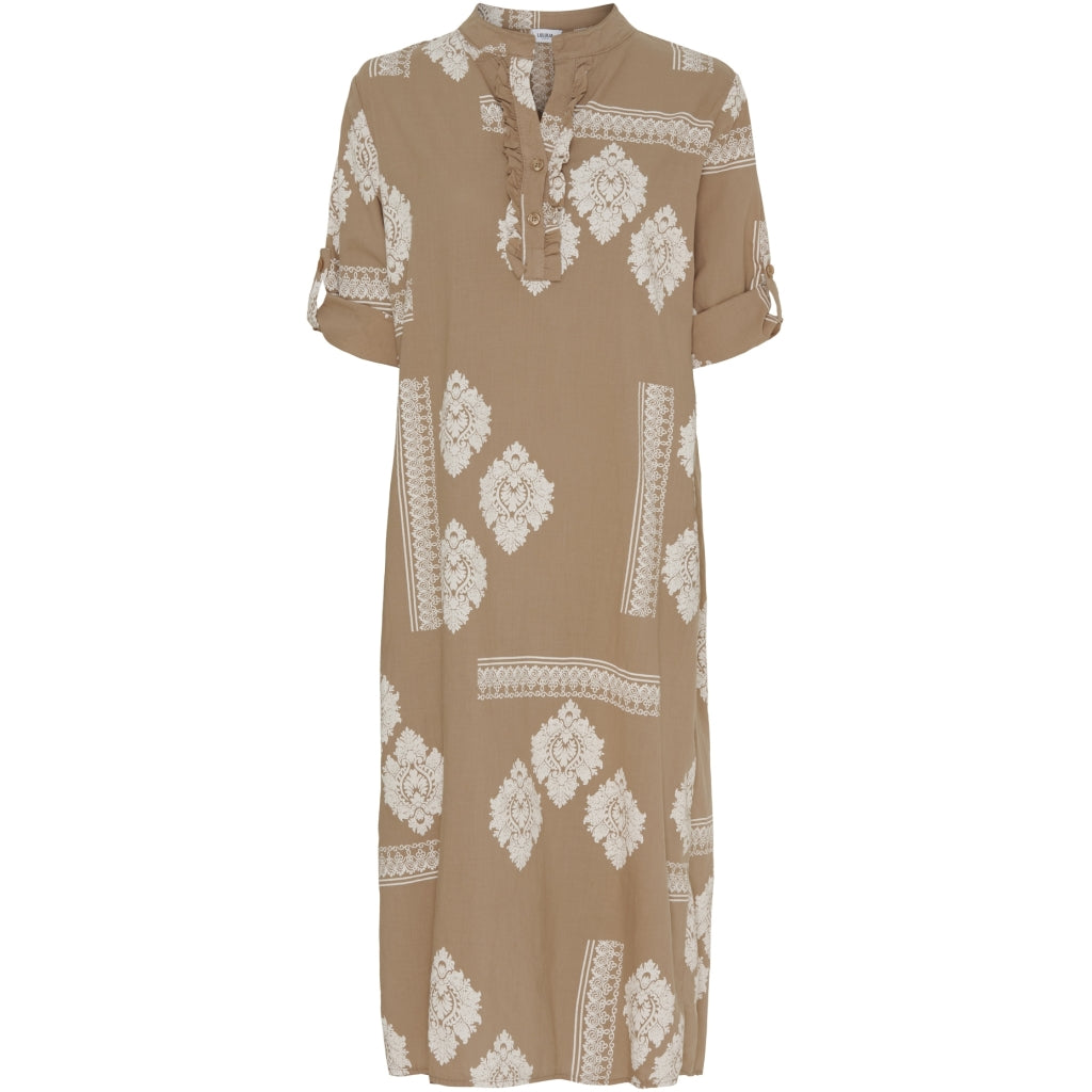 Lululia Damekjole LuEva 94198 – Tabacco/Beige Udsalg!
