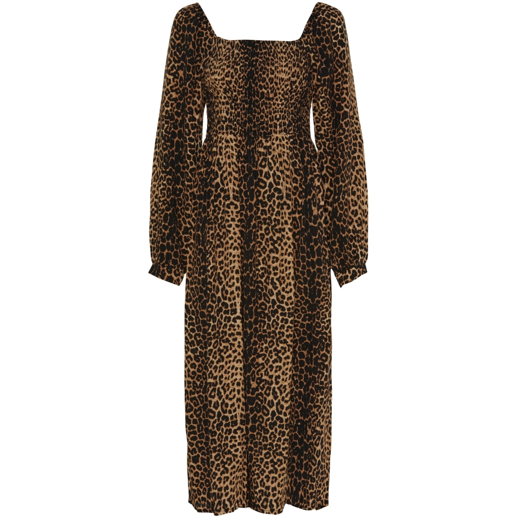 Elegant Leopardkjole fra Lululia – Perfekt til Fest!