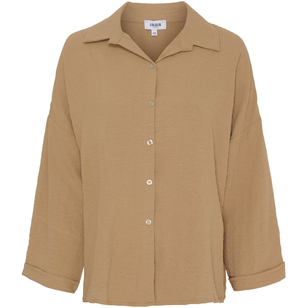 Lululia Dame Skjorte LuAnna 2002 – Elegant Sommerbluse Udsalg