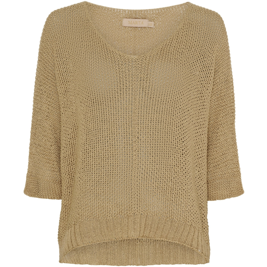 Elegant striktrøje fra Marta Du Chateau – Uundgåelig hverdag!
