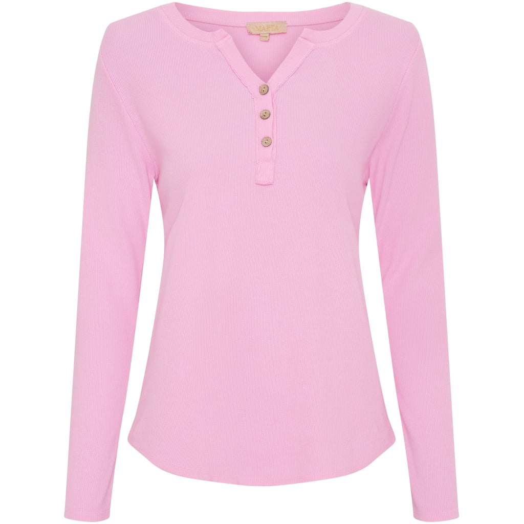 Elegant langærmet T-shirt til kvinder – Marta du Chateau