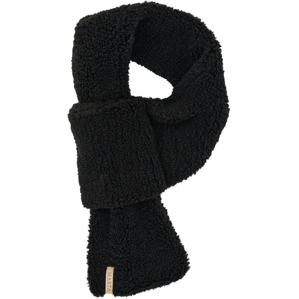 Elegant sort halstørklæde fra Marta du Chateau - Must-have!