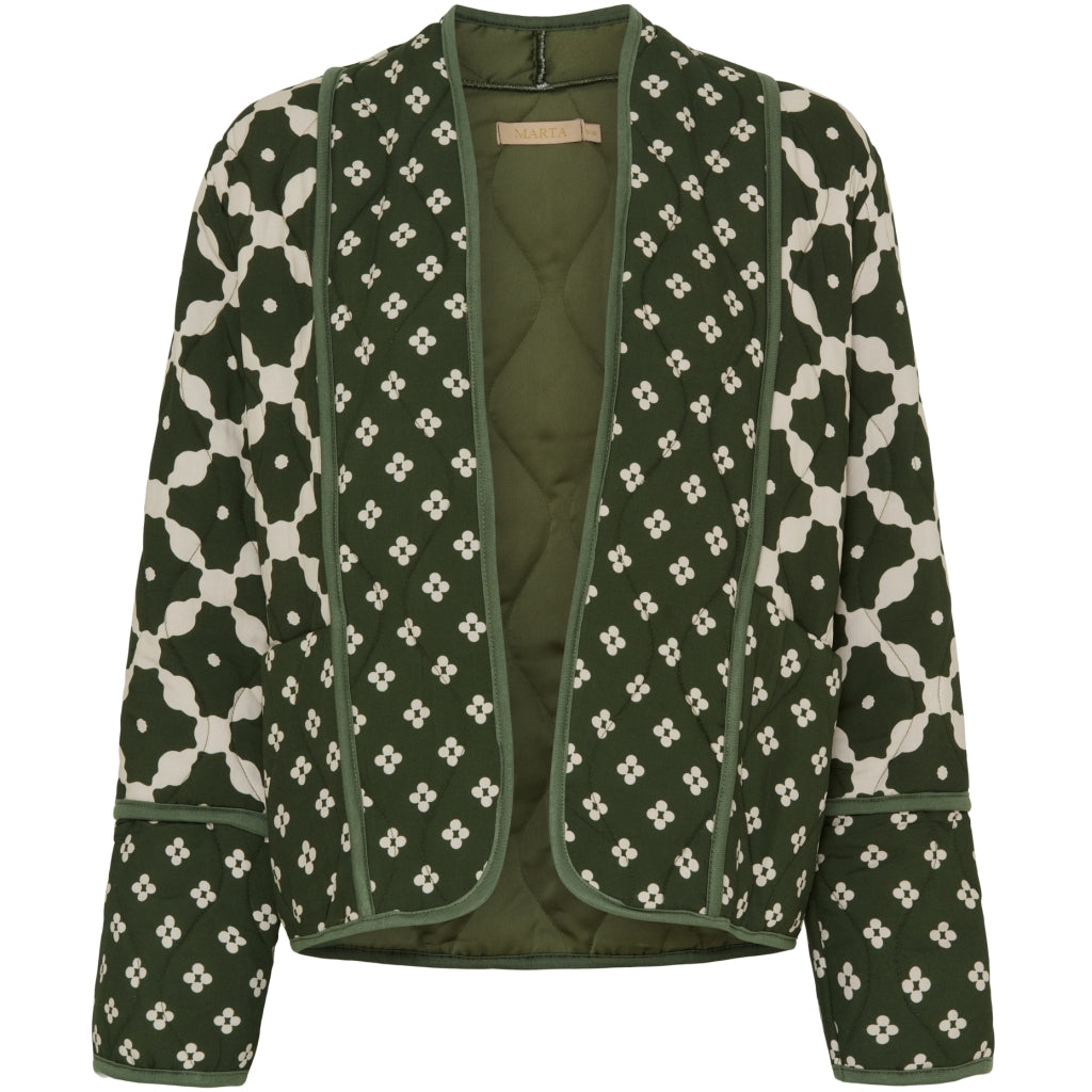 Elegant grøn blazer til kvinder – Marta du Chateau