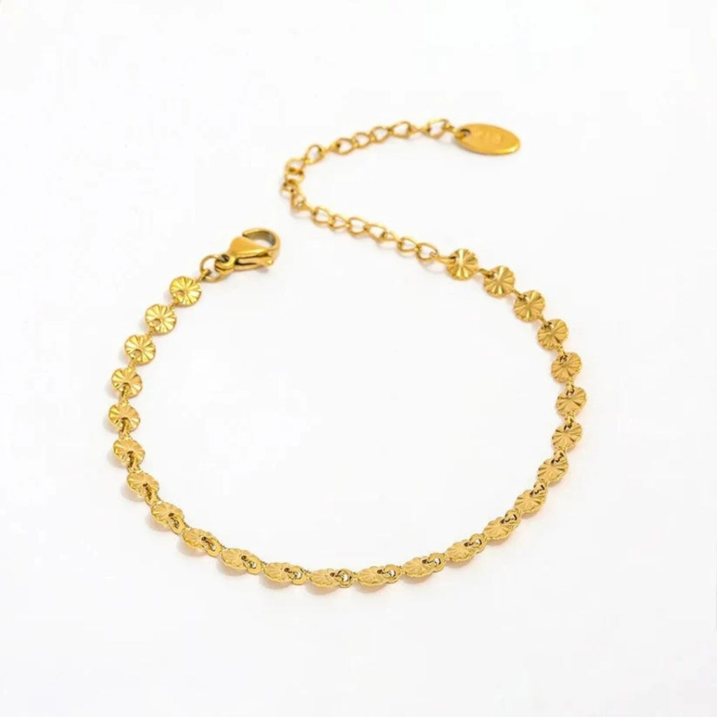 Muun Studios Burst Dot Armbånd i 18K Guld – Fantastisk Tilbud!