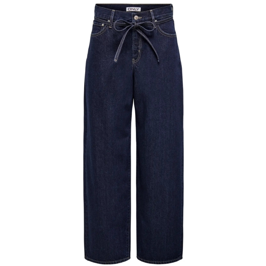 ONLY Bukser ONLGIANNA – Mørk Denim til Hverdag og Fest