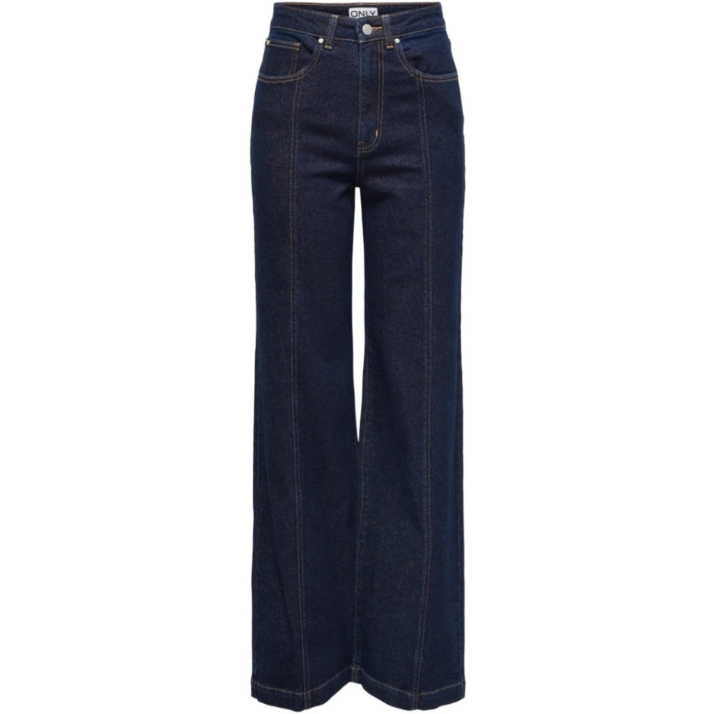 ONLY DAME JEANS ONLHOPE – Mørkeblå Denim Tilbud!