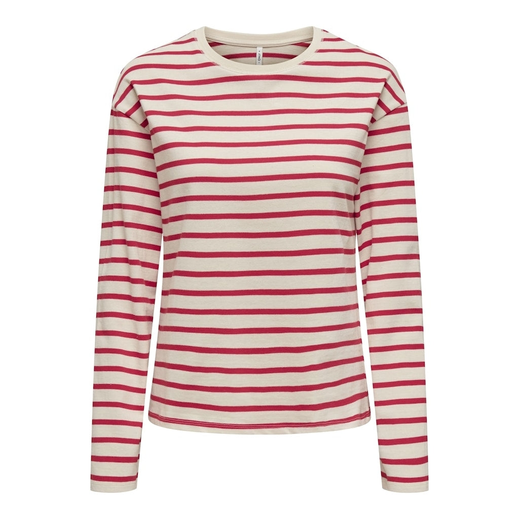 Bæredygtig ONLY Bluse ONLNEW - Birch Mars Red til kvinder