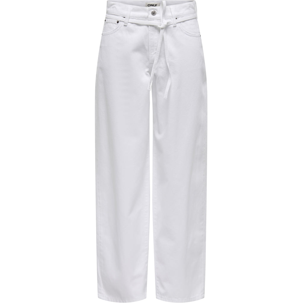 ONLY Dame Jeans ONLGIANNA – Hvide Denim til Forårstilbud!
