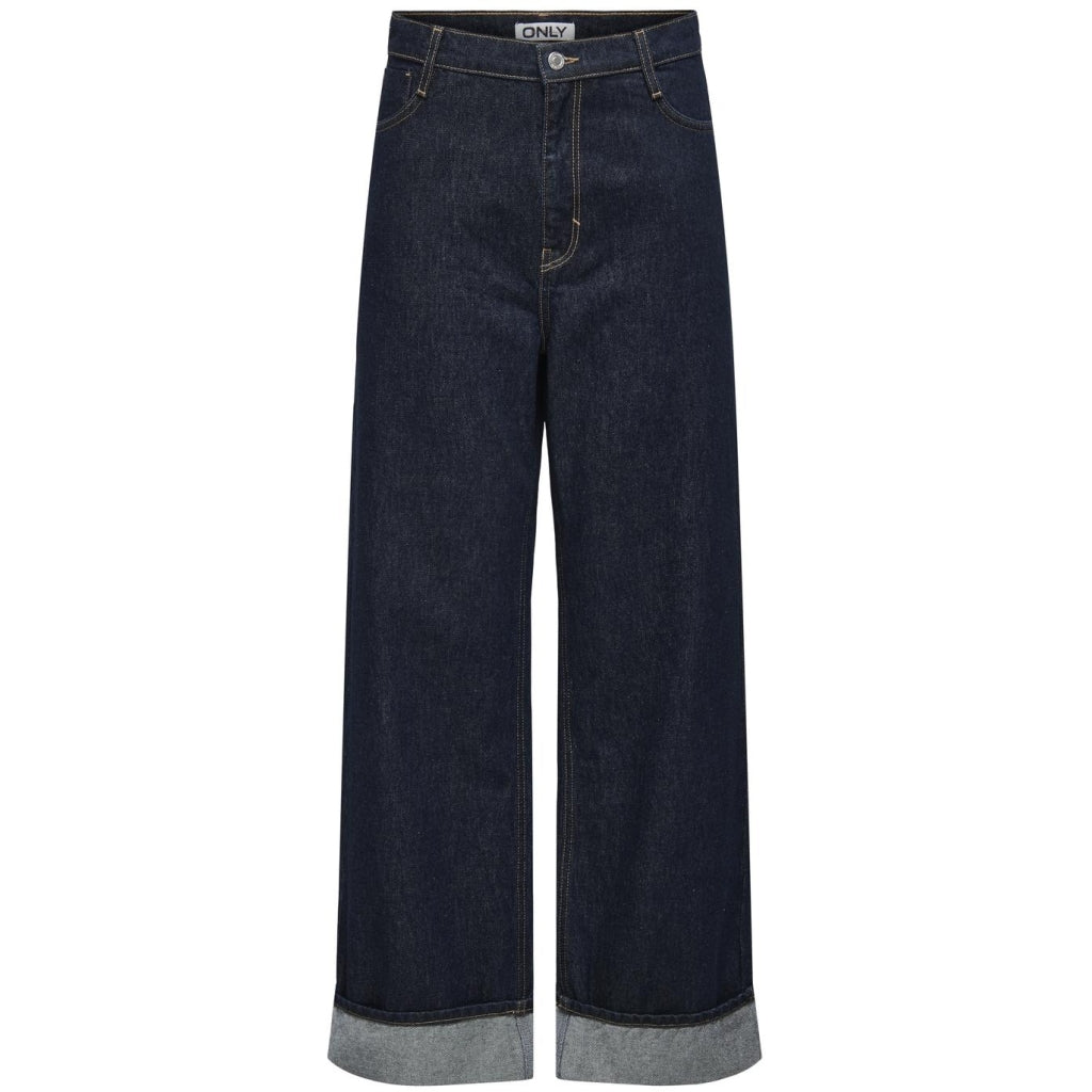ONLY Dame Jeans ONLHOPE – Stilfuld Mørkeblå Denim Tilbud