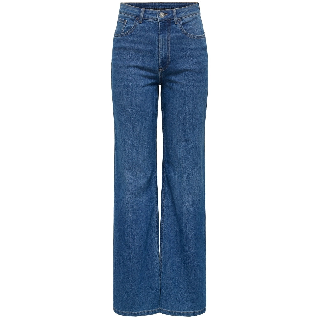 ONLY ONLMISHY dame jeans – Medium blå denim på tilbud!