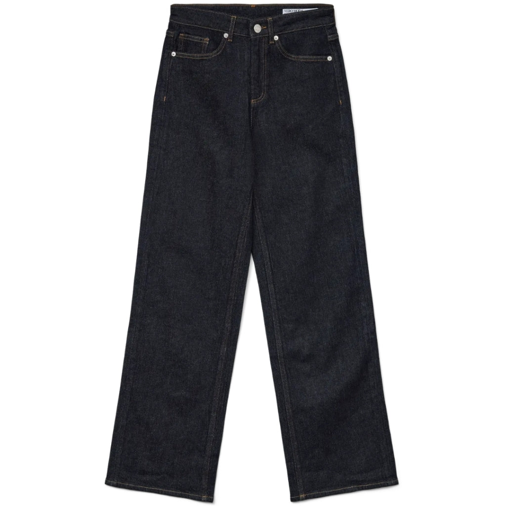 VERO MODA DAME JEANS VMTESSA - Dark Blue Denim Rinse