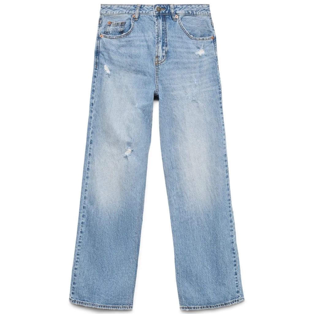 VERO MODA DAME JEANS VMTESSA – Lys Blå Denim Tilbud