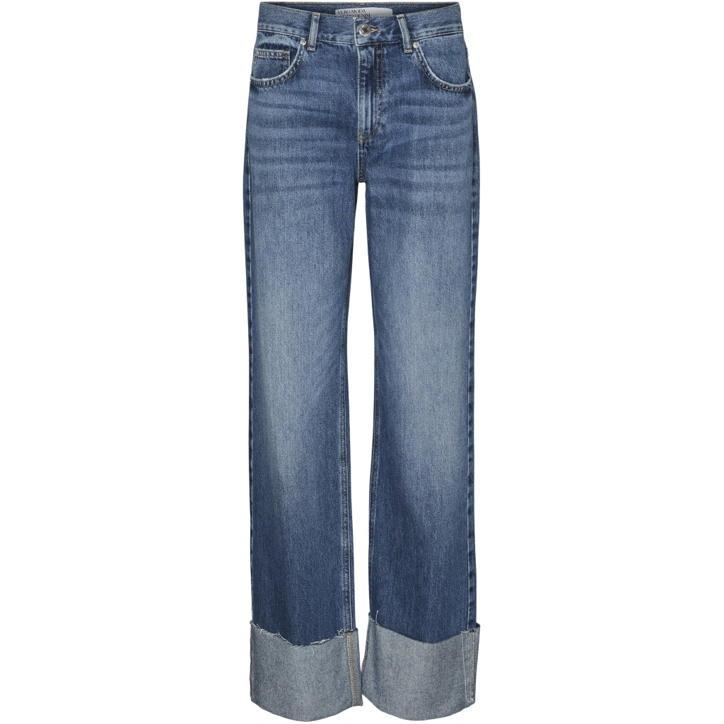 VERO MODA VMALLISON damejeans – Mørkeblå denimtilbud!