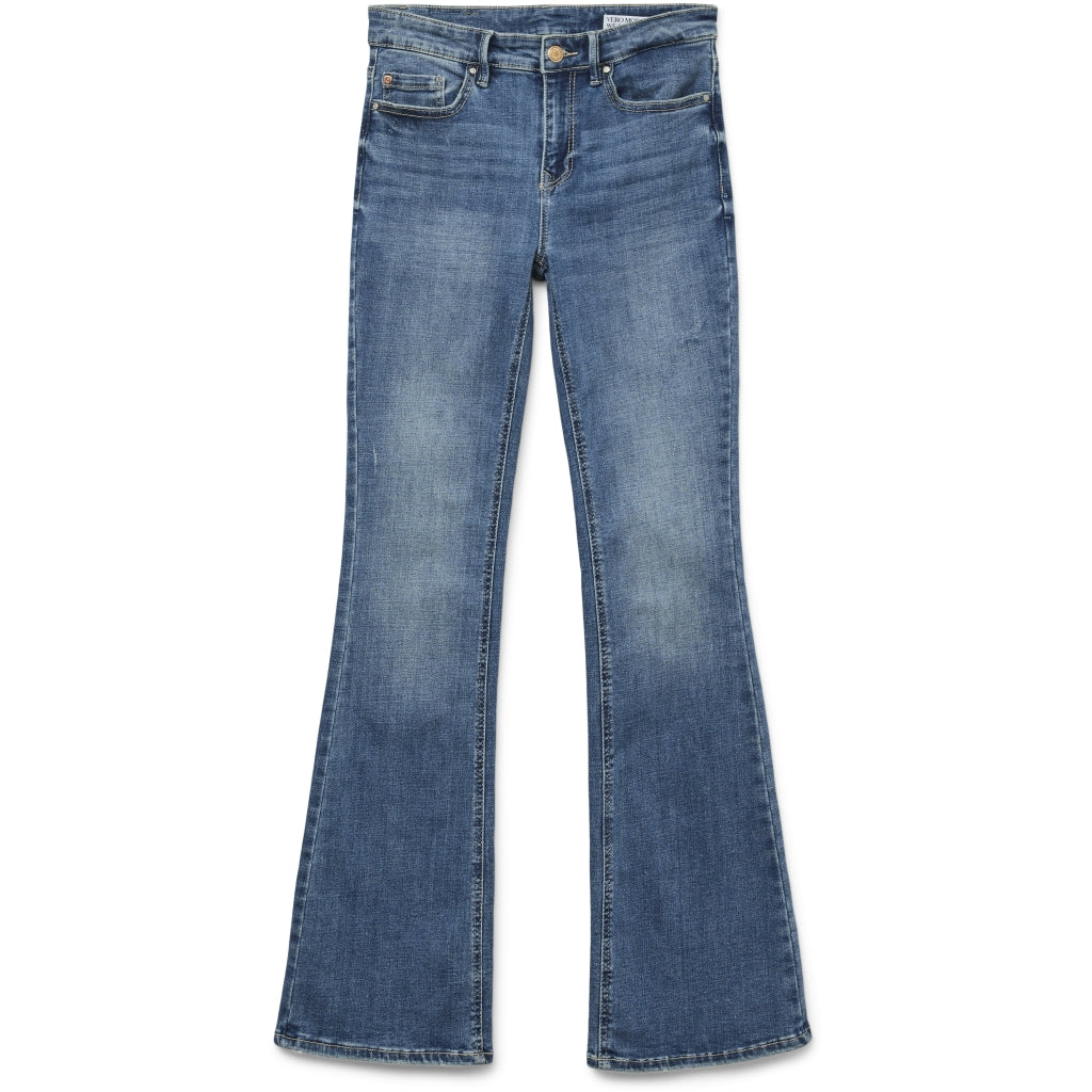 VERO MODA VMFLASH jeans – Medium blå denim på udsalg!