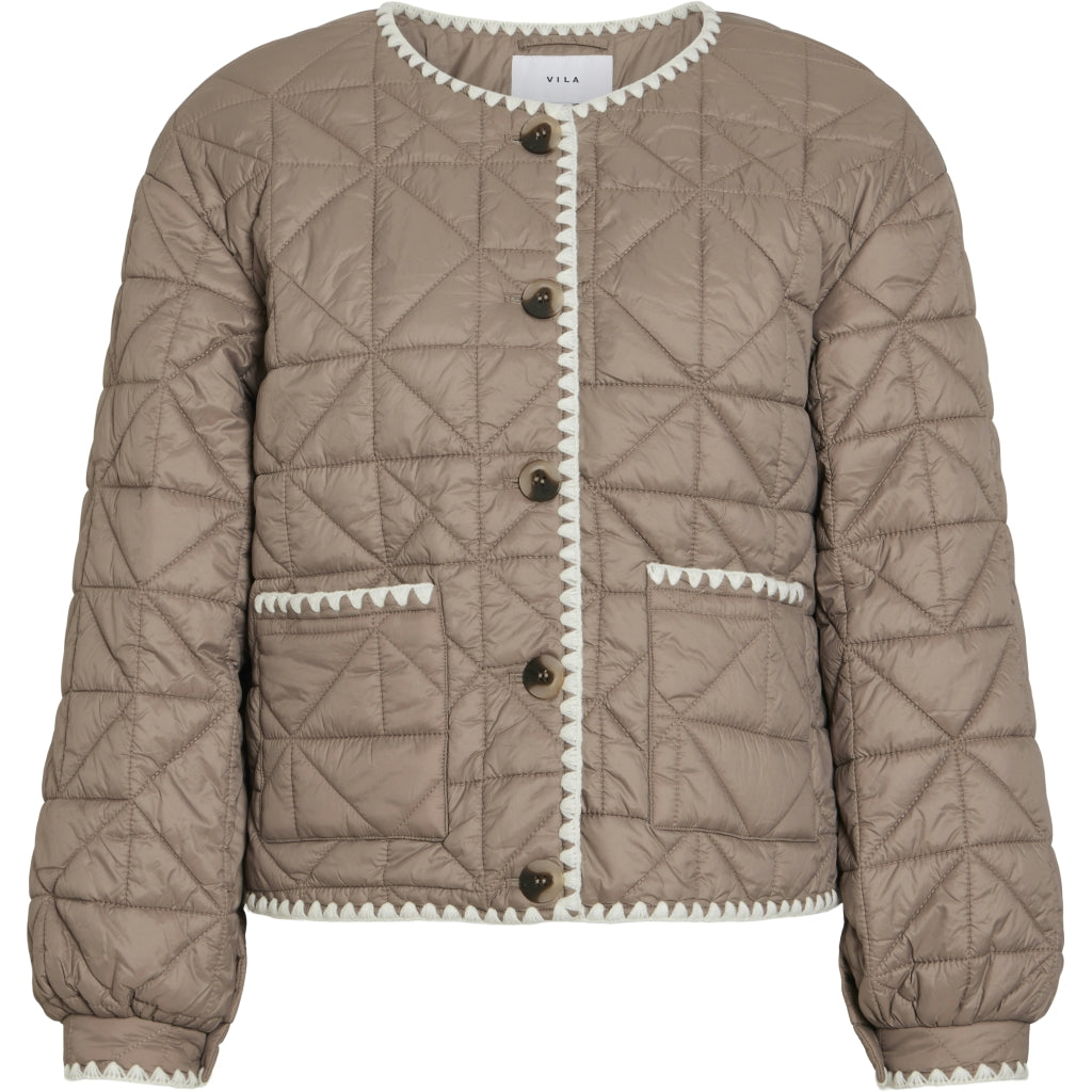 Elegant quiltet damejakke fra VILA – Fantastisk tilbud!