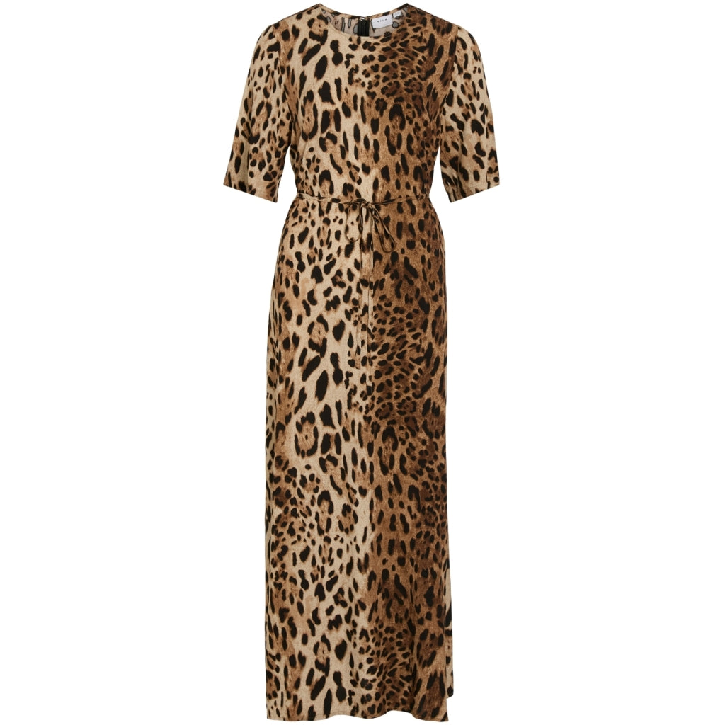 Elegant Leopardprint Kjole til Damer – Uundgåelig Stil