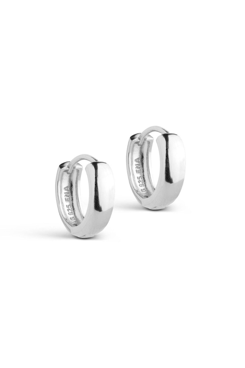 Enamel - Øreringe - Hoops