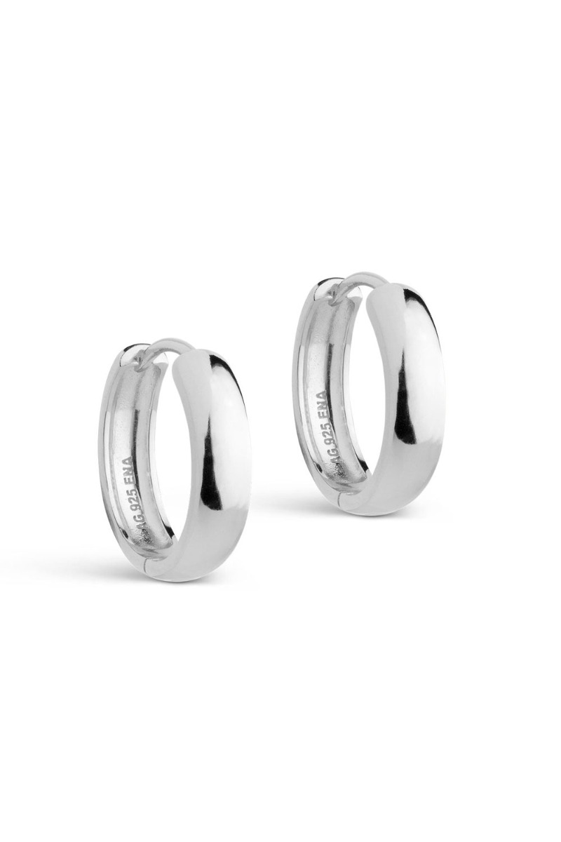 Enamel - Øreringe - Hoops