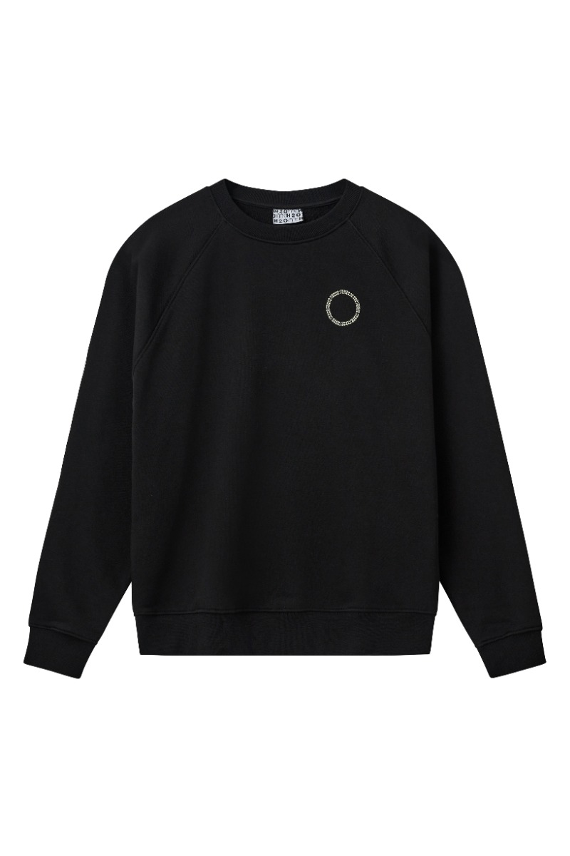 H2O - Sweat - R&D MKxH2O O´Neck Sweat - Black