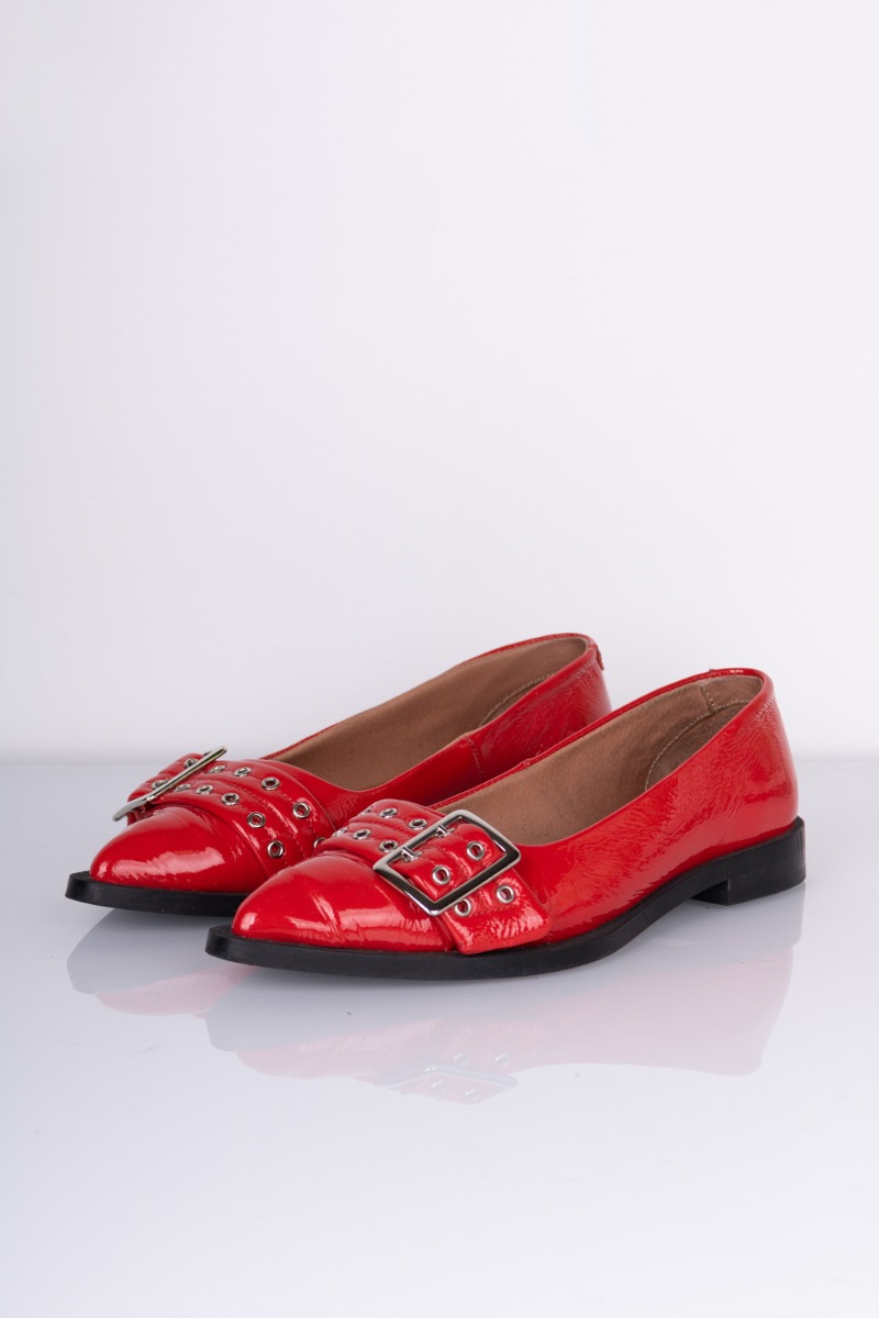 Pavement - Sko - Saso Low - Red Patent
