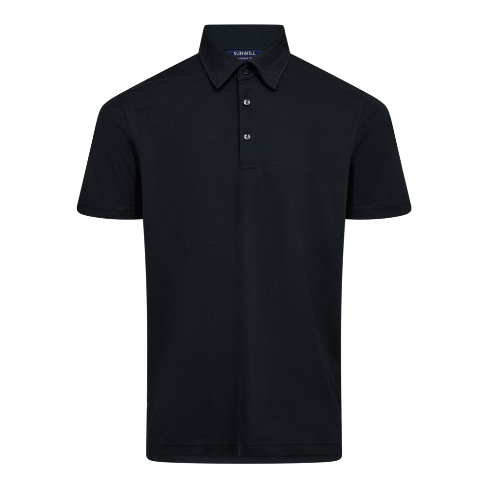 Elegant Sunwill Polo til Mænd – Stil og Komfort i Navy