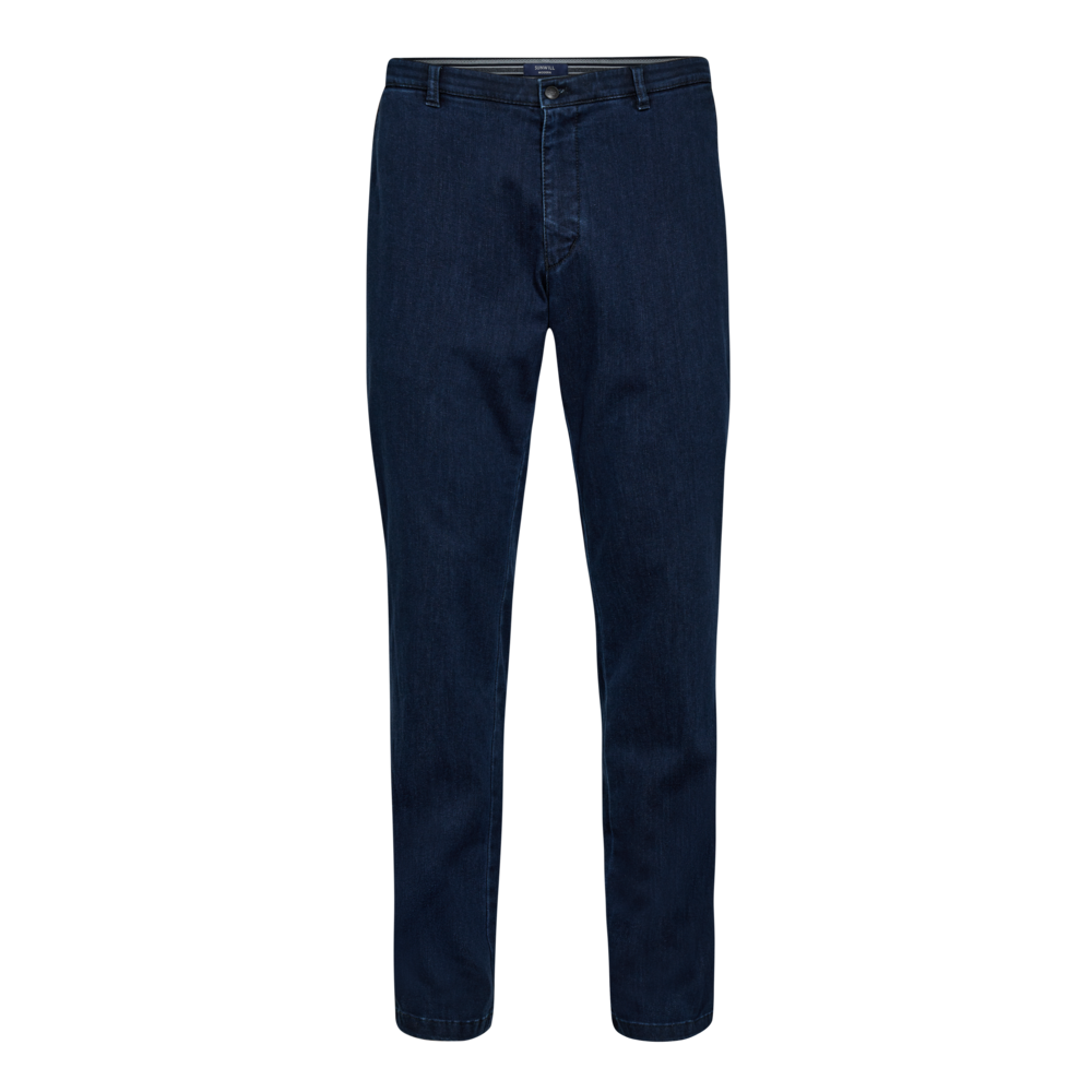 Moderne Navy Bukser i Super Stretch Denim – Fantastisk Tilbud!