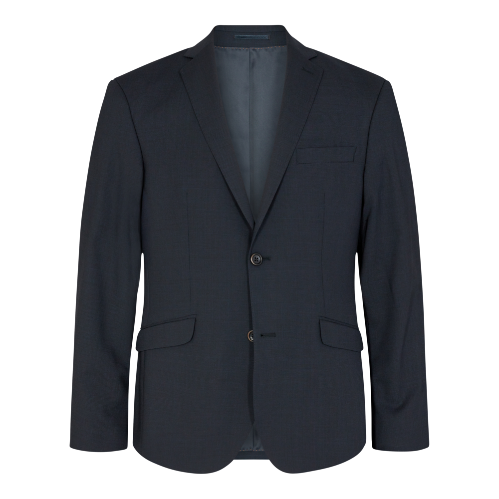 Elegant Navy Herreblazer – Ideel til Fest og Hverdag