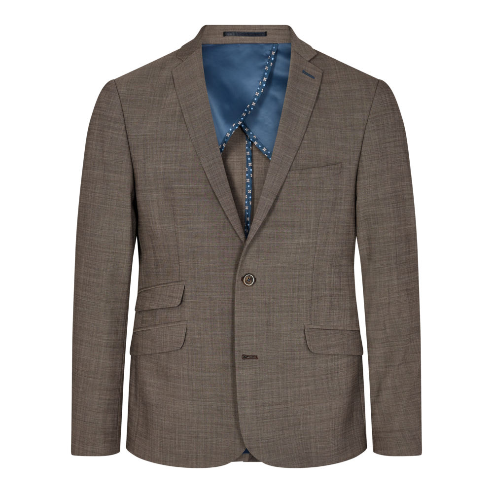 Elegant Tobak Blazer til Mænd - Stil og Komfort!