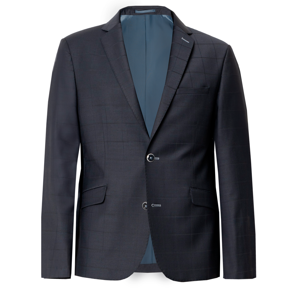 Moderne Navy Blazer til Mænd – Elegant Stil på Udsalg!