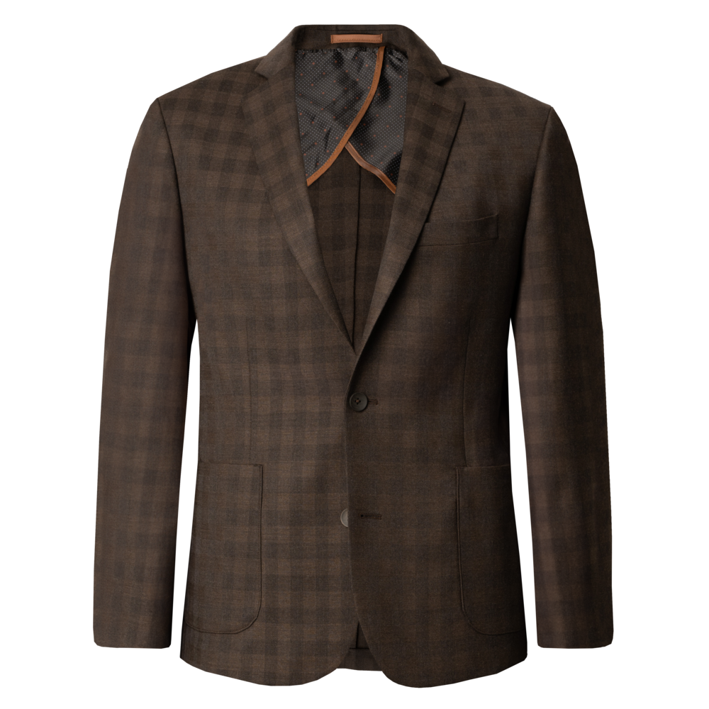 Sunwill Mørkebrun Blazer – Modern Fit Tilbud!