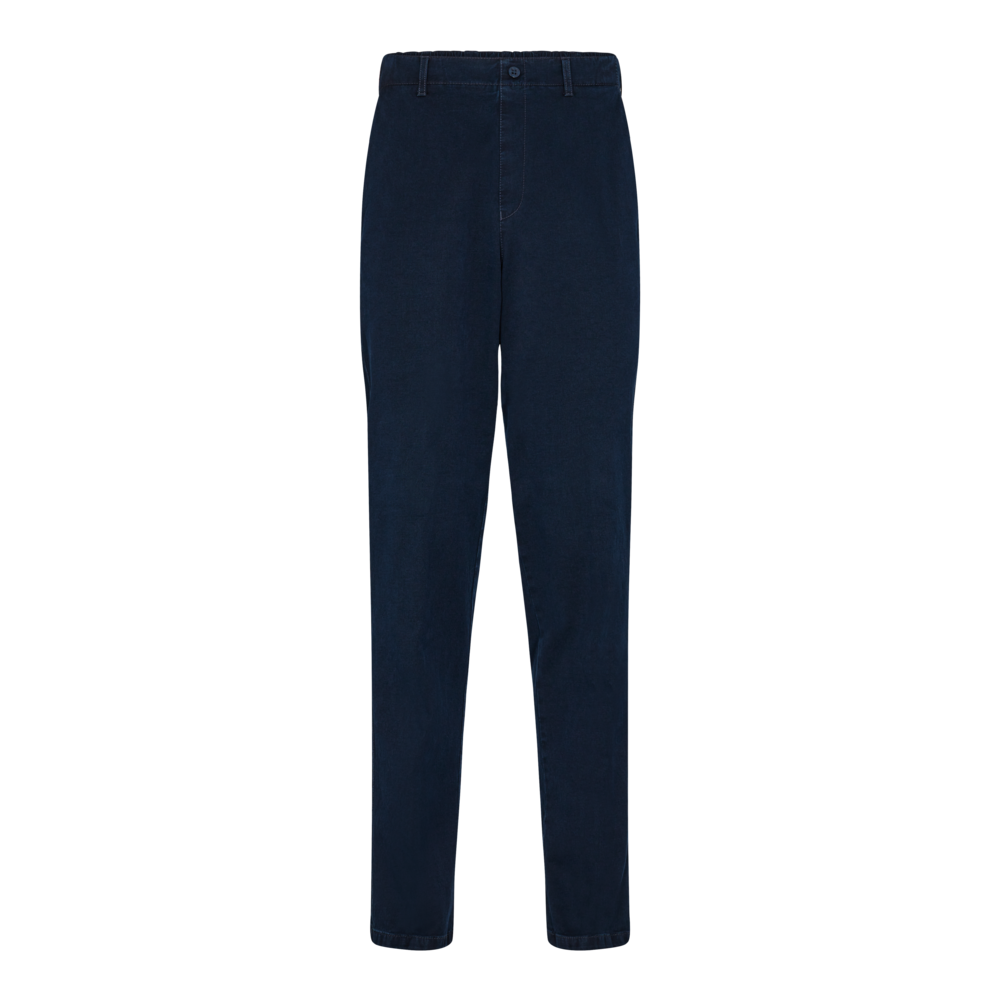 Inca Navy Denim Look Bukser – Komfort til Hverdag og Fest!