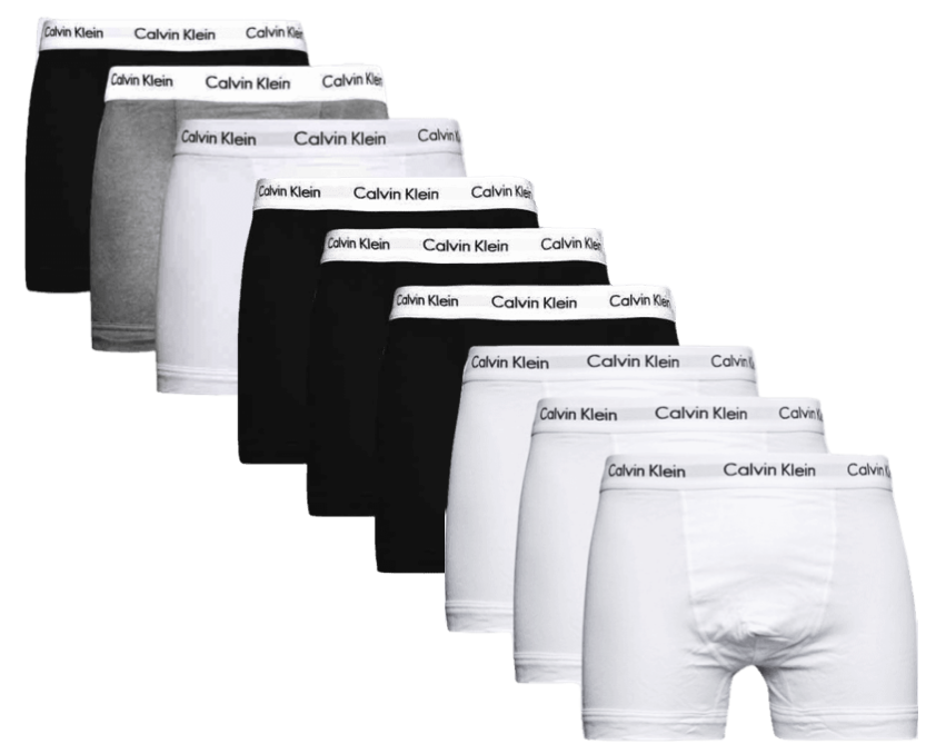 Calvin Klein Trunks 9-pak – Kvalitetsundertøj på tilbud!